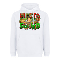 White Fiesta squad Heavyweight Hoodie - FaDigitalArtStudio