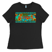 Black blessed turquoise gemstone cactus and sunflower licanse plate Ladies Tee - Artiststas