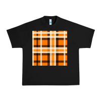 Black tartan seamless pattern bbs Urban Heavy Tee - BundleAndBundleShop