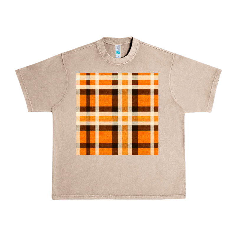 Tartan Seamless Pattern Bbs Urban Heavy Tee by BundleAndBundleShop | Teevron