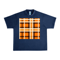 Navy tartan seamless pattern bbs Urban Heavy Tee - BundleAndBundleShop