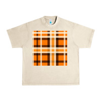 Sandshell tartan seamless pattern bbs Urban Heavy Tee - BundleAndBundleShop
