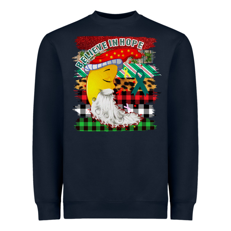 Believe In Hope Santa Moon Heavyweight Sweatshirt by Bettercallsaul | Teevron
