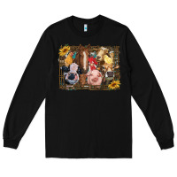 Black western farm animals Long Sleeve Tee - RanaPortraitStore