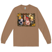 Toasted Coconut western farm animals Long Sleeve Tee - RanaPortraitStore