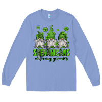 Colony Blue shenanigans with my gnomies st patricks day gnomes Long Sleeve Tee - Jasminsmagicworld