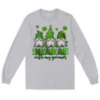 Moon Dust shenanigans with my gnomies st patricks day gnomes Long Sleeve Tee - Jasminsmagicworld