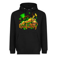 Black St. Patrick's Kentucky map Heavyweight Hoodie - OliviaCreatesArt