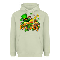 Matcha St. Patrick's Kentucky map Heavyweight Hoodie - OliviaCreatesArt