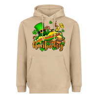 Mushroom St. Patrick's Kentucky map Heavyweight Hoodie - OliviaCreatesArt