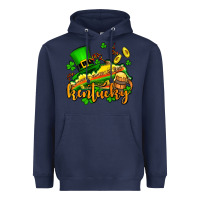 Navy St. Patrick's Kentucky map Heavyweight Hoodie - OliviaCreatesArt