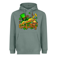 Sage St. Patrick's Kentucky map Heavyweight Hoodie - OliviaCreatesArt