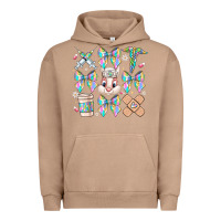 Pigment Burro easter bow Urban Hoodie - CowhideDigitalArt