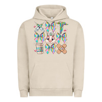 Pigment French Oak easter bow Urban Hoodie - CowhideDigitalArt