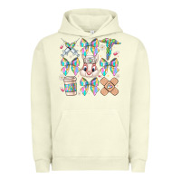 Pigment Pistachio easter bow Urban Hoodie - CowhideDigitalArt