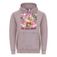 Vintage Zinc its abuelita and pan dulce season mexican santa Vintage Hoodie - MaliasSmallBusiness