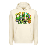 Sandshell Loads of luck tractor Premium Hoodie - CowGirlArtShop