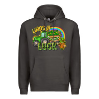 Smoke Loads of luck tractor Premium Hoodie - CowGirlArtShop
