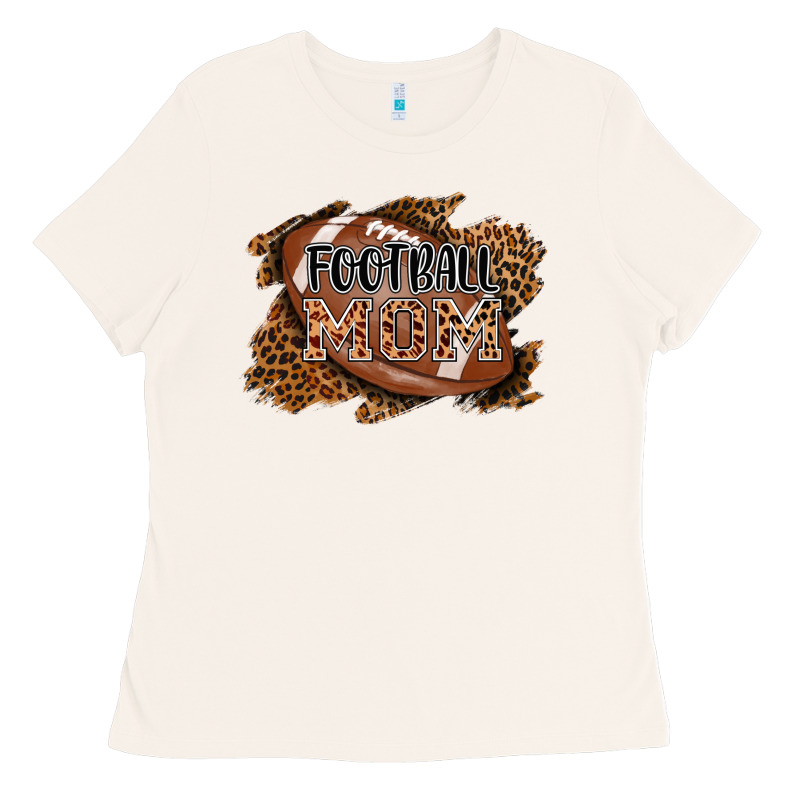 Football Mom Ladies Tee by AdoDesignShop | Teevron
