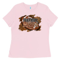 Bubblegum Pink football mom Ladies Tee - AdoDesignShop