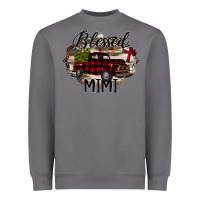 Storm Blessed Mimi Christmas Truck Heavyweight Sweatshirt - Bettercallsaul