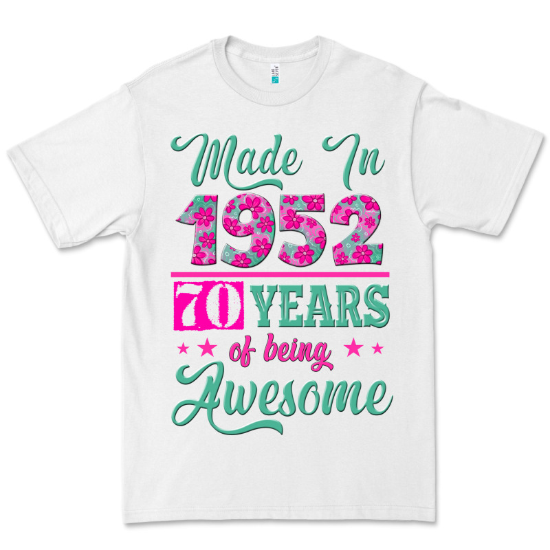 Made In 1952, 70 Years Of Being Awesome Kopya Premium Tee by Jasminsmagicworld | Teevron