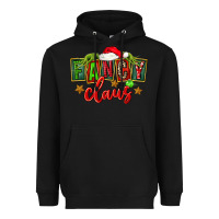 Black christmas fancy claus Heavyweight Hoodie - FaDigitalArtStudio