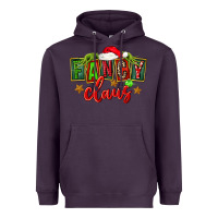 Plum christmas fancy claus Heavyweight Hoodie - FaDigitalArtStudio