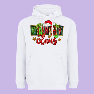 Christmas Fancy Claus Heavyweight Hoodie Designed By Fadigitalartstudio