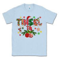 Dusty Blue tinsel tits Classic Tee - MaliasSmallBusiness