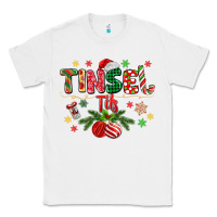 White tinsel tits Classic Tee - MaliasSmallBusiness