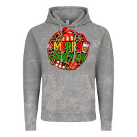 Cloud Rock merry leopard merry christmas Vintage Hoodie - MaliasSmallBusiness