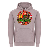 Vintage Zinc merry leopard merry christmas Vintage Hoodie - MaliasSmallBusiness