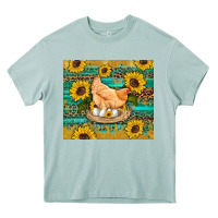 Arona western farm chicken coop animals sunflowers leopard turquoise wooden Heavy Core Tee - Artiststas
