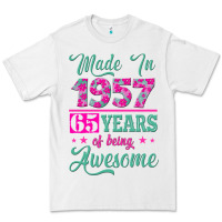 White made in 1957, 65 years of being awesome kopya Premium Tee - Jasminsmagicworld