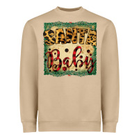 Santa Baby Heavyweight Sweatshirt | Teevron