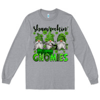 Shamrockin' With My Gnomies St Patrick's Day Long Sleeve Tee | Teevron