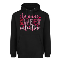Black be mine sweet valentine Heavyweight Hoodie - OliviaCreatesArt