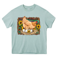 Arona western farm chicken coop animals eggs sunflowers leopard serape woode Heavy Core Tee - Artiststas