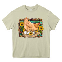 Mossy western farm chicken coop animals eggs sunflowers leopard serape woode Heavy Core Tee - Artiststas