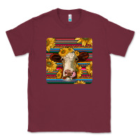 Burgundy serape hereford coaster Classic Tee - JahusDesignShop