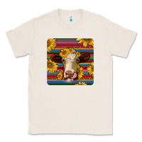 Natural serape hereford coaster Classic Tee - JahusDesignShop