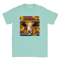Seafoam serape hereford coaster Classic Tee - JahusDesignShop