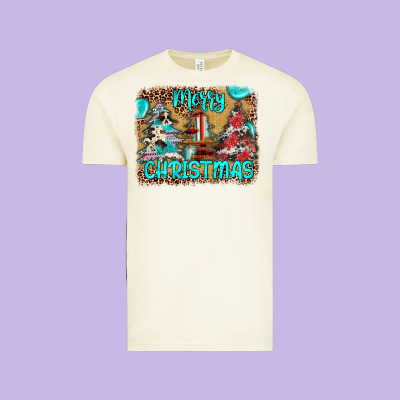 Merry Christmas Vintage Tee Designed By Jahusdesignshop