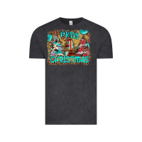 Vintage Black merry christmas Vintage Tee - JahusDesignShop