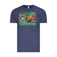 Vintage Denim merry christmas Vintage Tee - JahusDesignShop