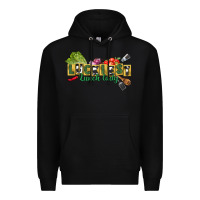 Black Luckiest lunch lady St. Patrick's Day Premium Hoodie - CowGirlArtShop
