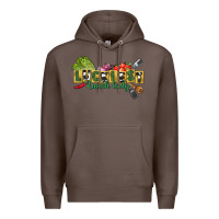 Coffee Luckiest lunch lady St. Patrick's Day Premium Hoodie - CowGirlArtShop