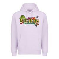 Lilac Luckiest lunch lady St. Patrick's Day Premium Hoodie - CowGirlArtShop