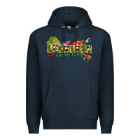 Navy Luckiest lunch lady St. Patrick's Day Premium Hoodie - CowGirlArtShop